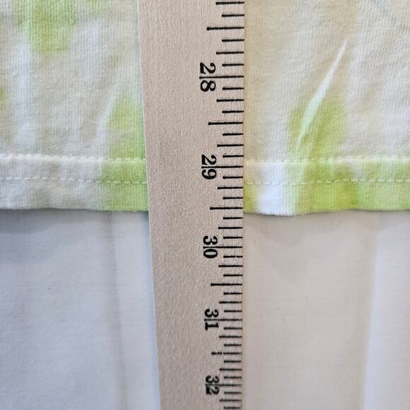 D.A.R.E. DARE Tie Dye Inspirational Short Sleeve Green White Purple Tee Size XL - Picture 6 of 6